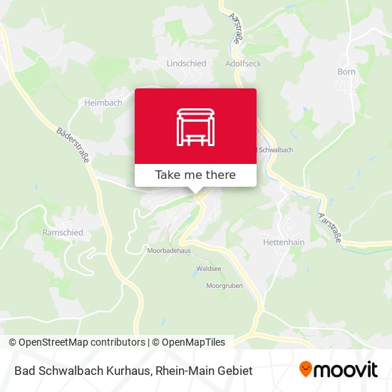 Bad Schwalbach Kurhaus map