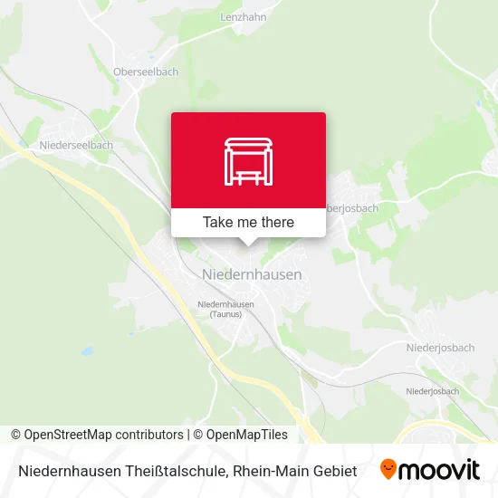 Карта Niedernhausen Theißtalschule
