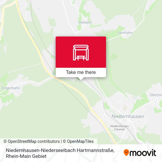 Niedernhausen-Niederseelbach Hartmannstraße map