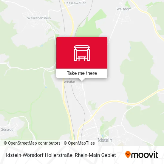Idstein-Wörsdorf Hollerstraße map
