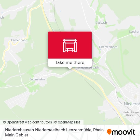 Niedernhausen-Niederseelbach Lenzenmühle map