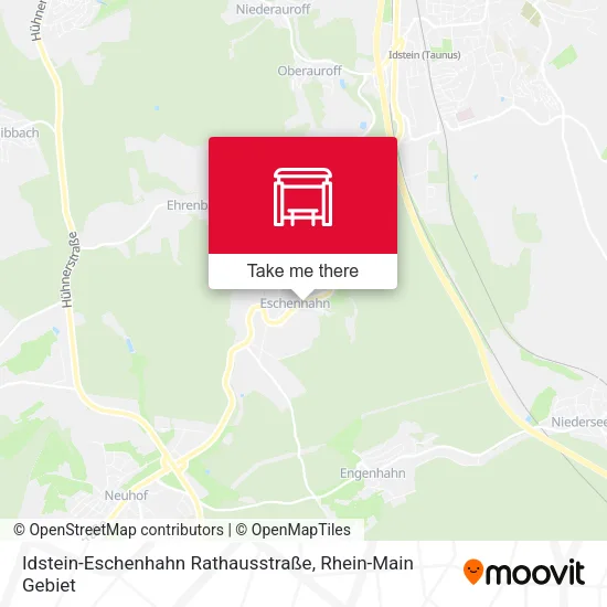Карта Idstein-Eschenhahn Rathausstraße