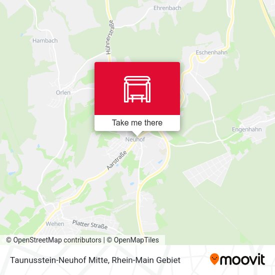 Taunusstein-Neuhof Mitte map