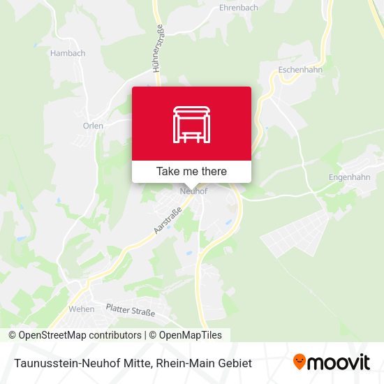 Карта Taunusstein-Neuhof Mitte