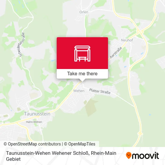 Карта Taunusstein-Wehen Wehener Schloß