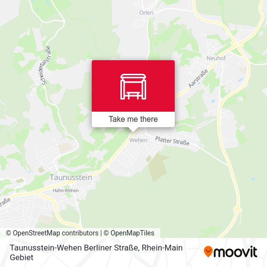 Taunusstein-Wehen Berliner Straße map