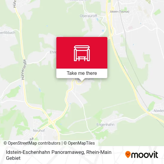 Карта Idstein-Eschenhahn Panoramaweg