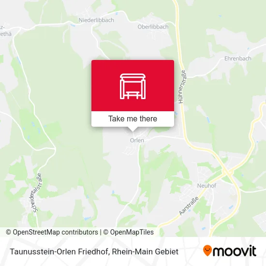 Карта Taunusstein-Orlen Friedhof