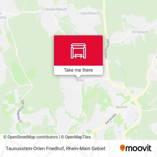 Карта Taunusstein-Orlen Friedhof
