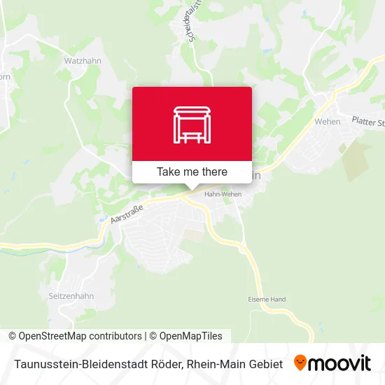 Карта Taunusstein-Bleidenstadt Röder