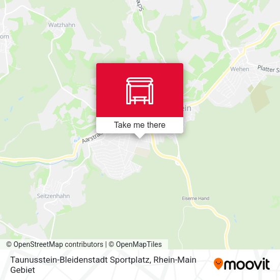 Taunusstein-Bleidenstadt Sportplatz map