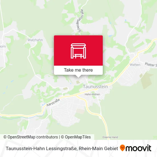 Taunusstein-Hahn Lessingstraße map