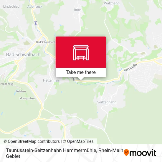 Карта Taunusstein-Seitzenhahn Hammermühle