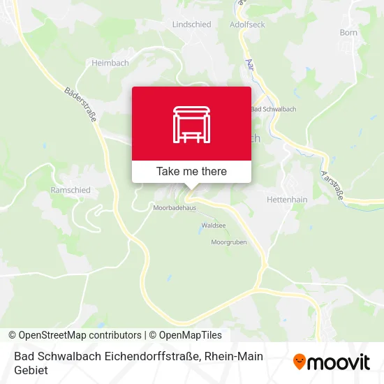 Карта Bad Schwalbach Eichendorffstraße