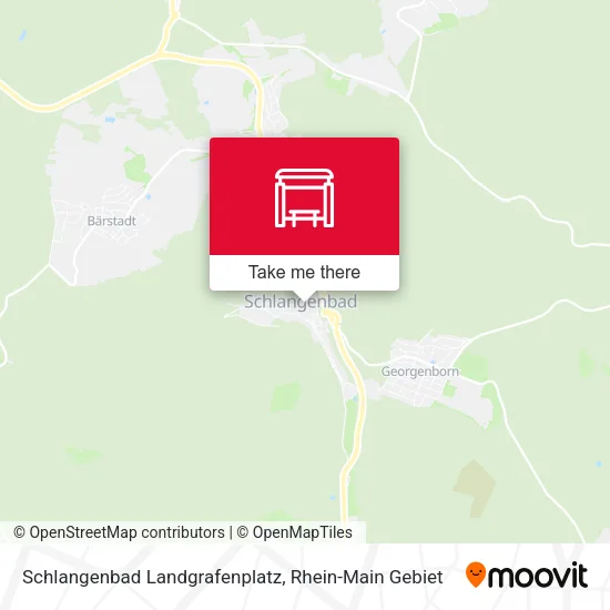 Карта Schlangenbad Landgrafenplatz