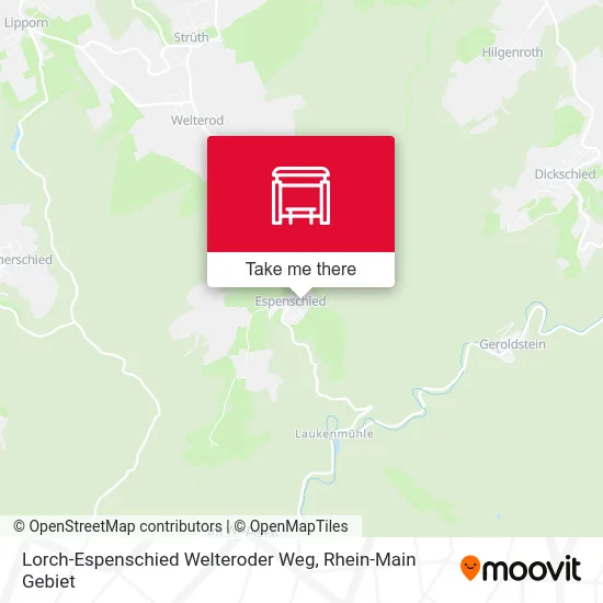 Lorch-Espenschied Welteroder Weg map