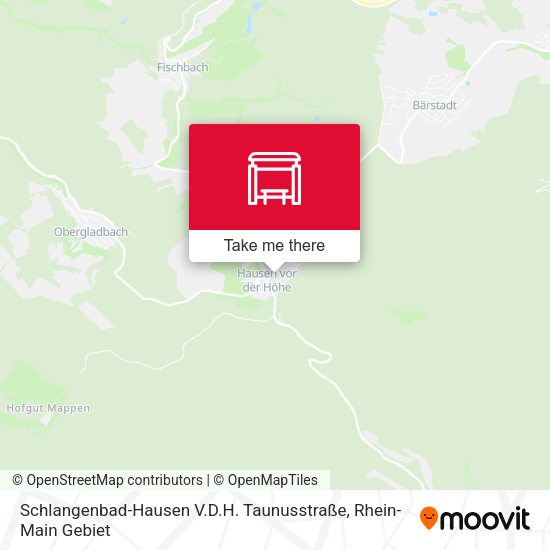 Schlangenbad-Hausen V.D.H. Taunusstraße map