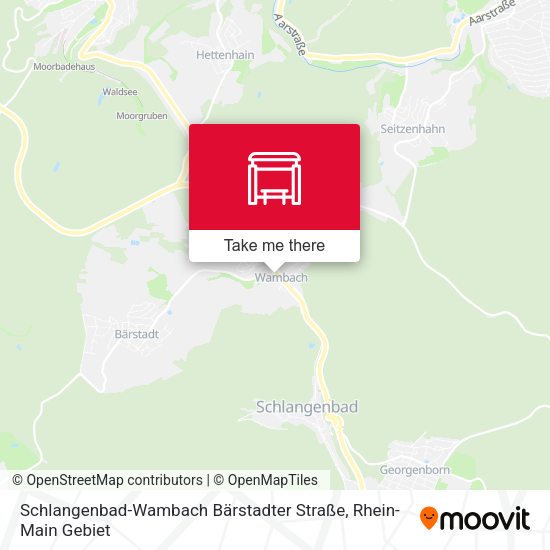 Schlangenbad-Wambach Bärstadter Straße map