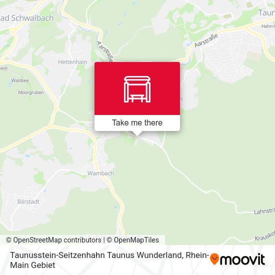 Taunusstein-Seitzenhahn Taunus Wunderland map