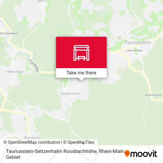 Карта Taunusstein-Seitzenhahn Rossbachhöhe
