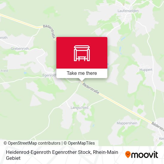 Heidenrod-Egenroth Egenrother Stock map