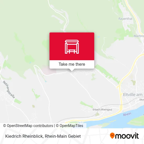 Kiedrich Rheinblick map