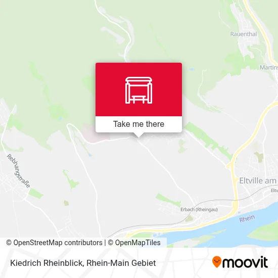 Kiedrich Rheinblick map