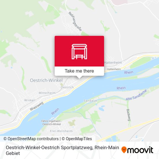 Oestrich-Winkel-Oestrich Sportplatzweg map