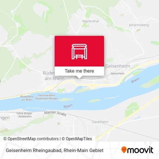 Карта Geisenheim Rheingaubad