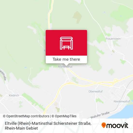 Eltville (Rhein)-Martinsthal Schiersteiner Straße map