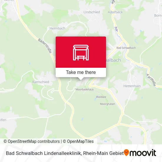 Bad Schwalbach Lindenalleeklinik map