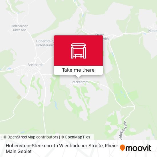 Hohenstein-Steckenroth Wiesbadener Straße map