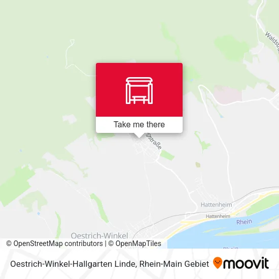 Карта Oestrich-Winkel-Hallgarten Linde