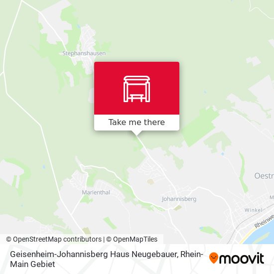 Карта Geisenheim-Johannisberg Haus Neugebauer