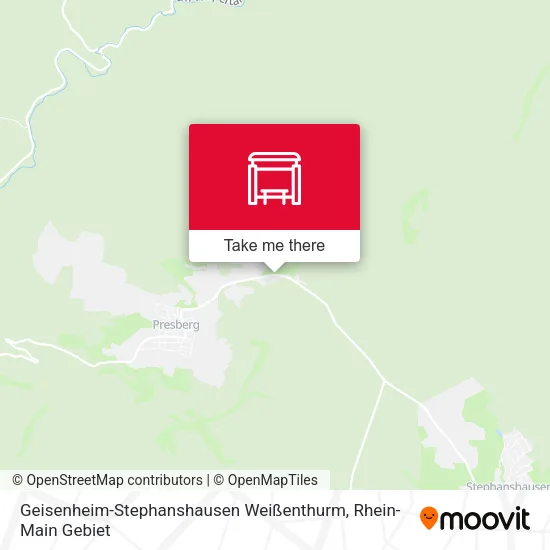 Карта Geisenheim-Stephanshausen Weißenthurm
