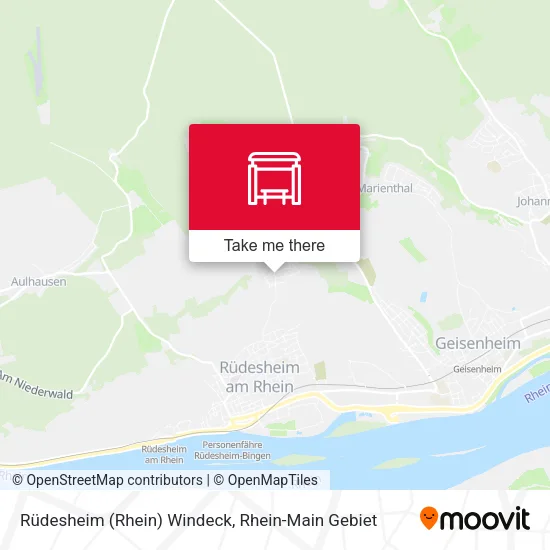 Карта Rüdesheim (Rhein) Windeck