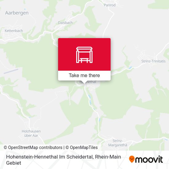 Hohenstein-Hennethal Im Scheidertal map