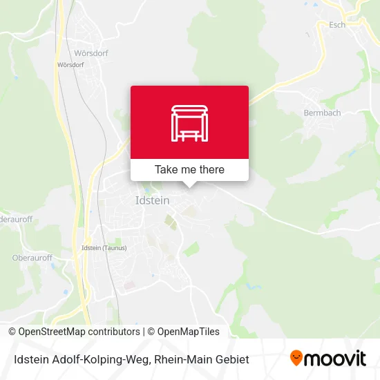 Карта Idstein Adolf-Kolping-Weg