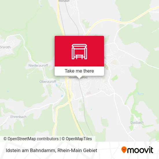 Карта Idstein am Bahndamm