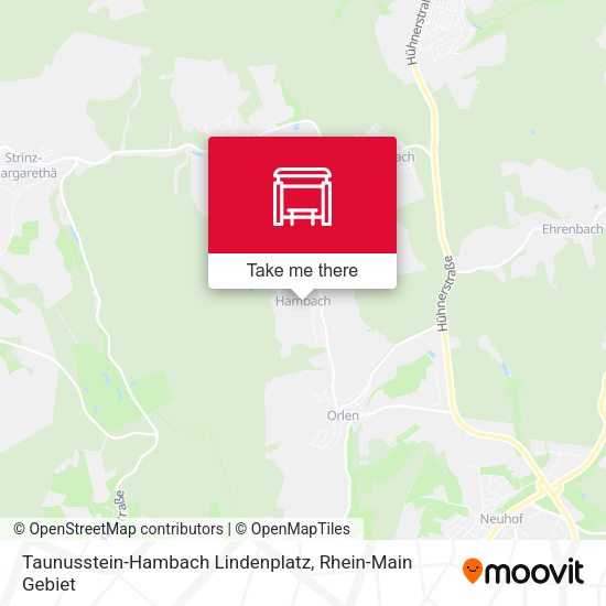 Taunusstein-Hambach Lindenplatz map