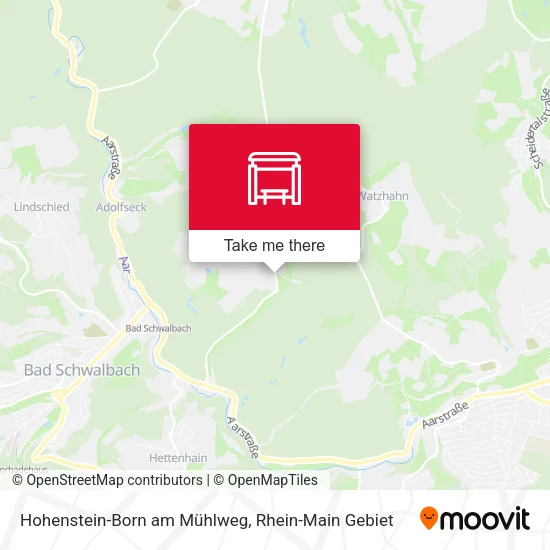 Карта Hohenstein-Born am Mühlweg