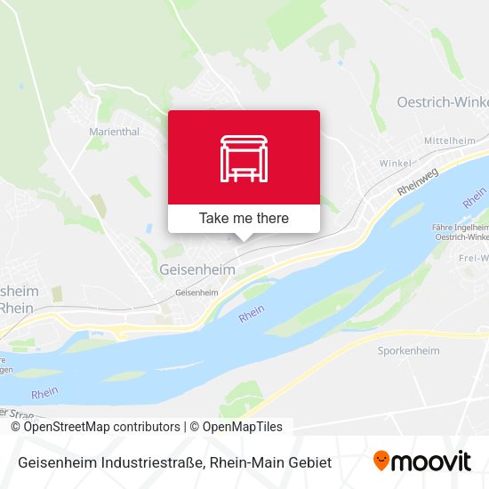 Geisenheim Industriestraße map