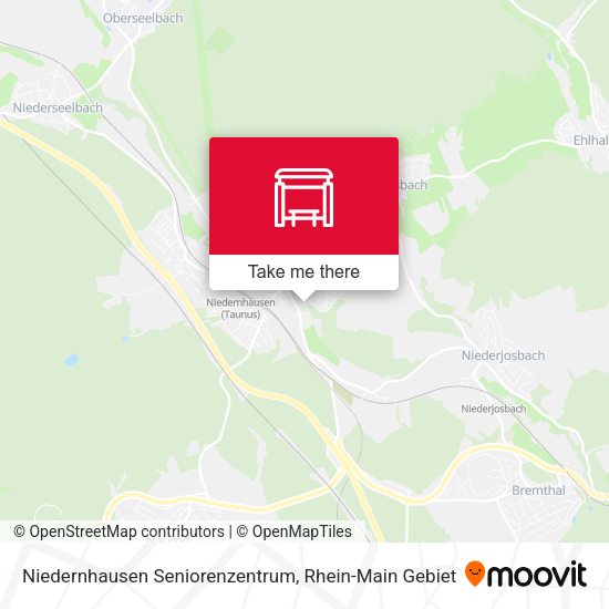 Niedernhausen Seniorenzentrum map