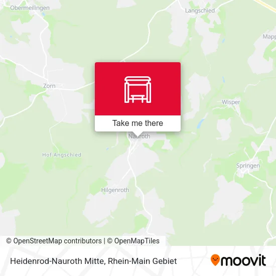 Карта Heidenrod-Nauroth Mitte