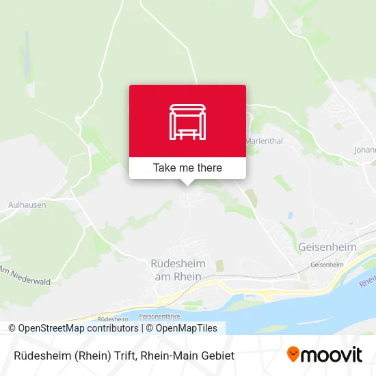 Карта Rüdesheim (Rhein) Trift