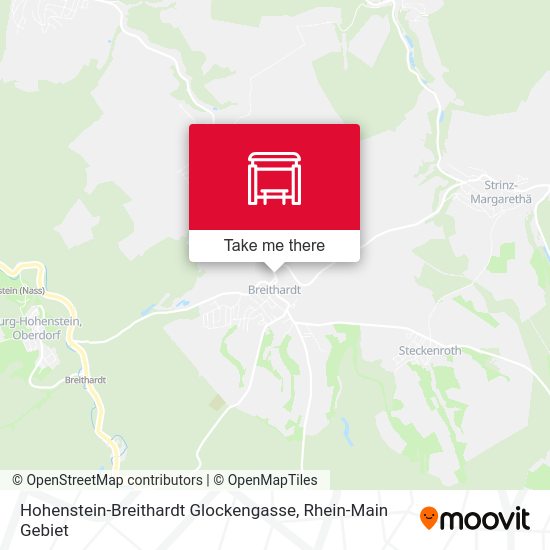 Карта Hohenstein-Breithardt Glockengasse