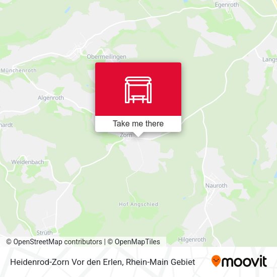 Карта Heidenrod-Zorn Vor den Erlen