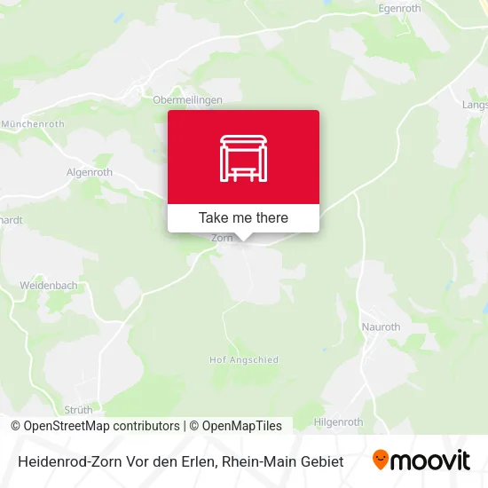 Карта Heidenrod-Zorn Vor den Erlen