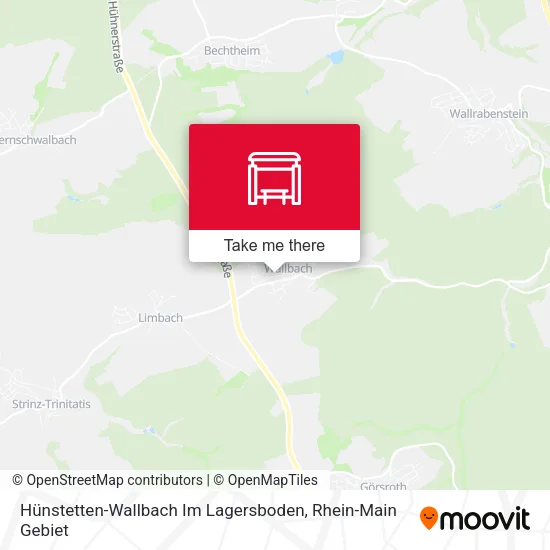 Карта Hünstetten-Wallbach Im Lagersboden