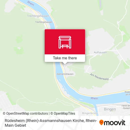 Карта Rüdesheim (Rhein)-Assmannshausen Kirche